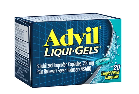 ADVIL LIQUI-GELS 20 CAPSULES