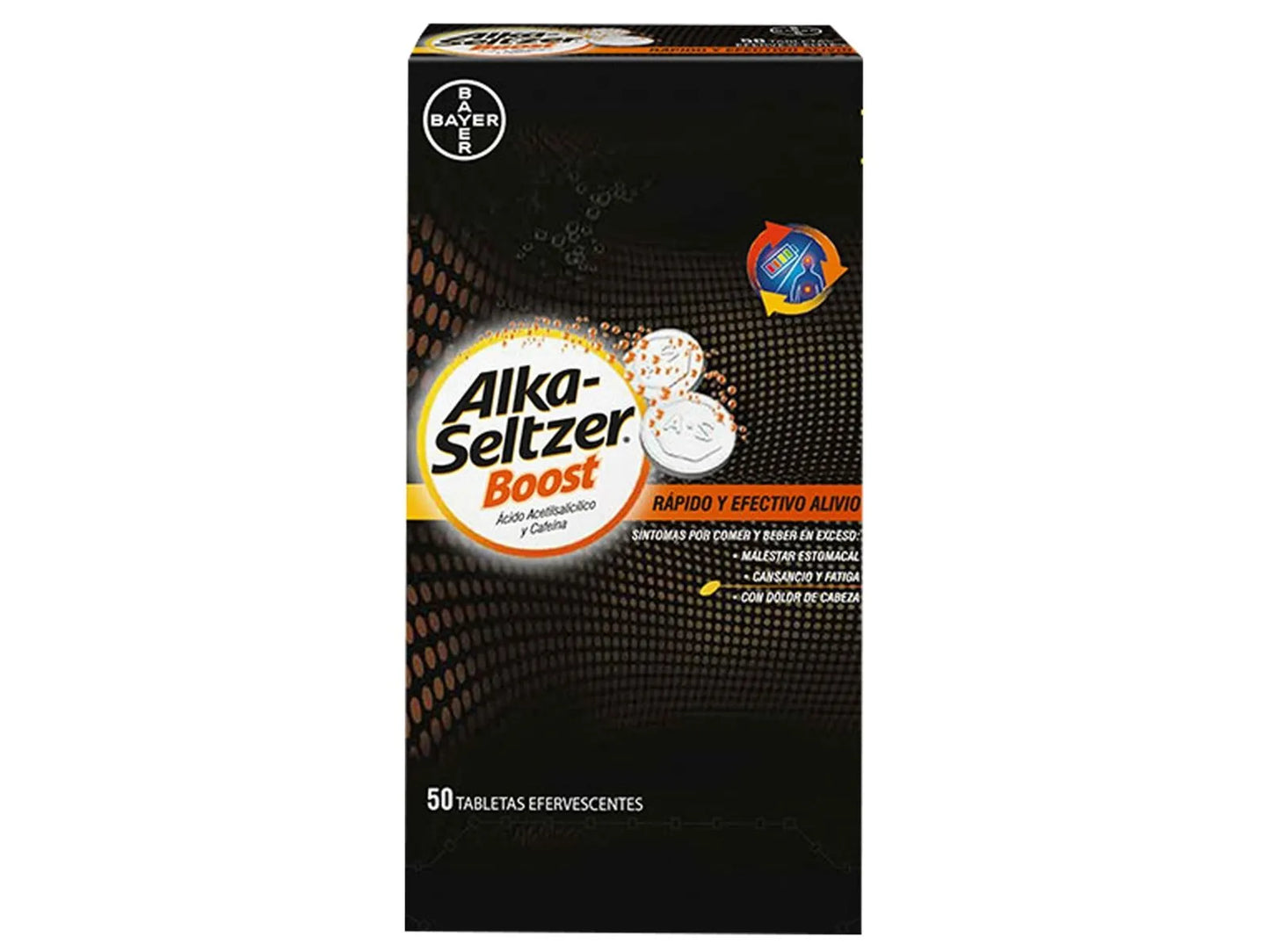 ALKA SELTZER BOOST 2 TABLETS, 25POUCHES (25 X 2 TABLETS)