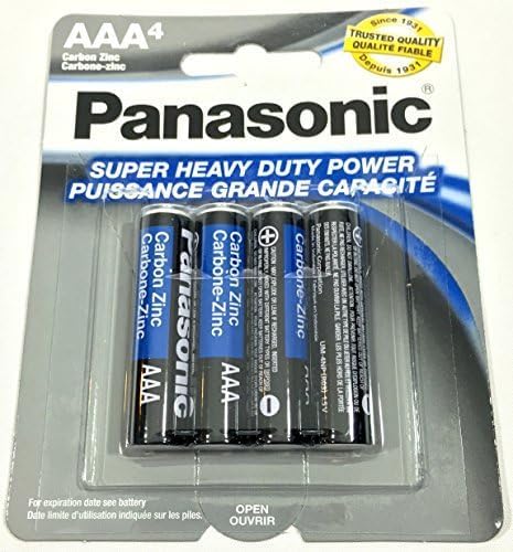 PANASONIC AAA 4 PACK BATTERIES