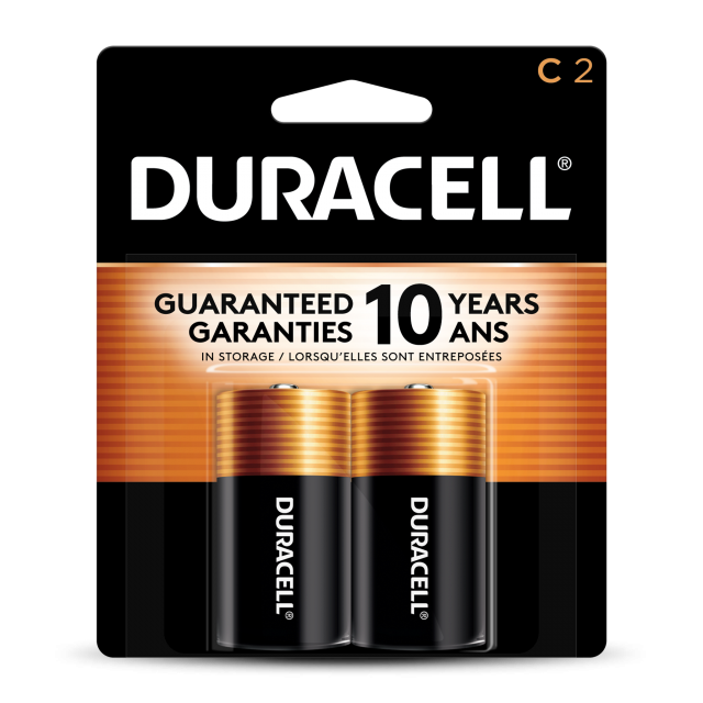 DURACELL C BATTERIES 2 PACK