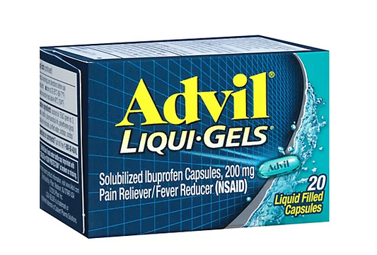 ADVIL LIQUI-GELS 20 CAPSULES