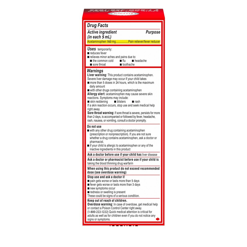 TYLENOL CHILDREN 4 OZ BOTTLE